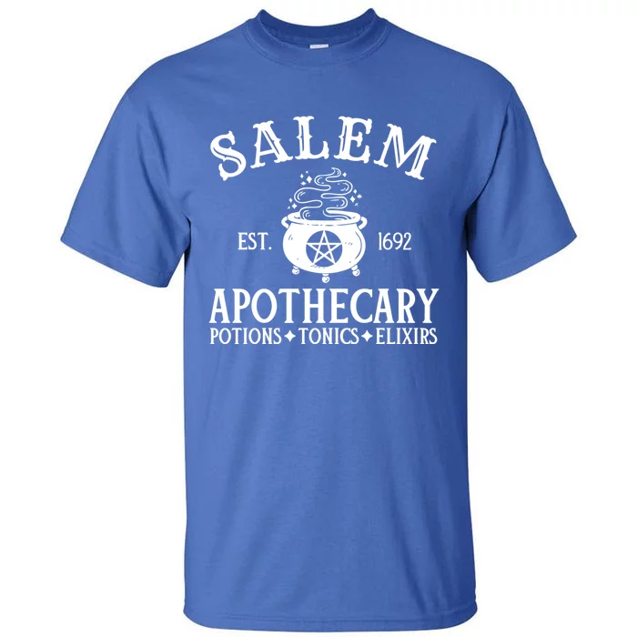 Salem Apothecary Witch Halloween Lazy Costume Cool Gift Tall T-Shirt