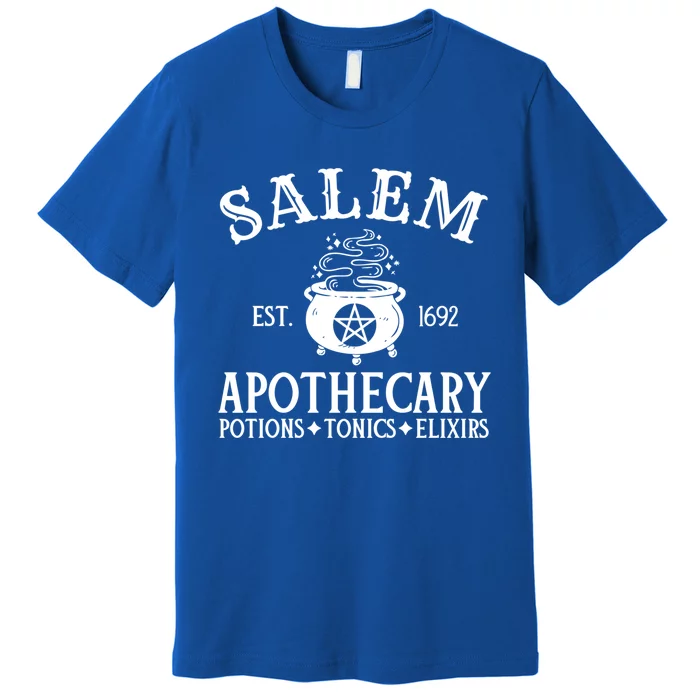 Salem Apothecary Witch Halloween Lazy Costume Cool Gift Premium T-Shirt