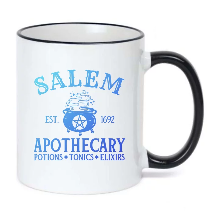 Salem Apothecary Witch Halloween Lazy Costume Gift Black Color Changing Mug