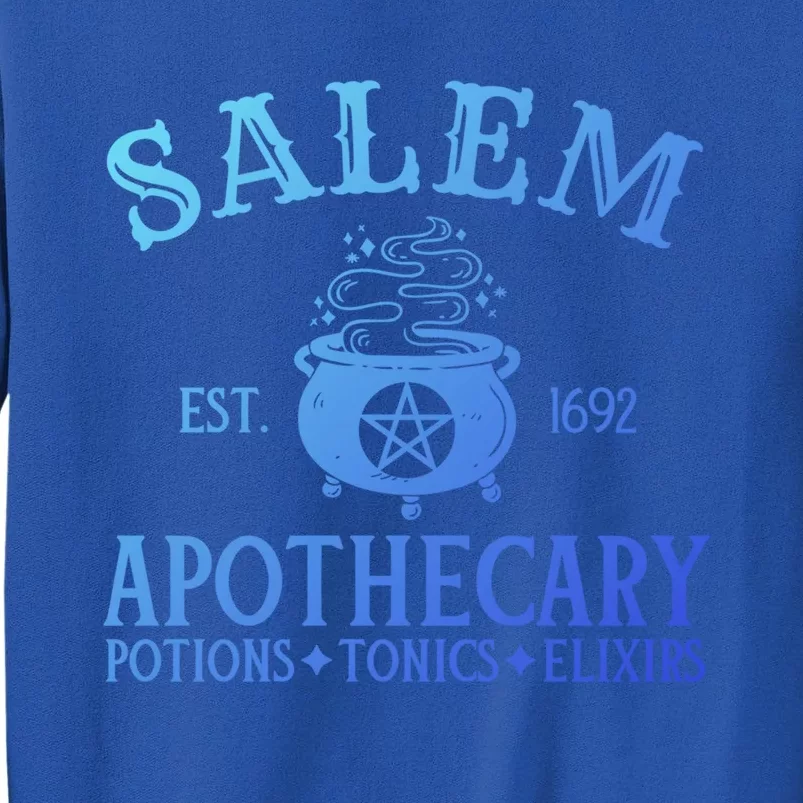 Salem Apothecary Witch Halloween Lazy Costume Gift Tall Sweatshirt