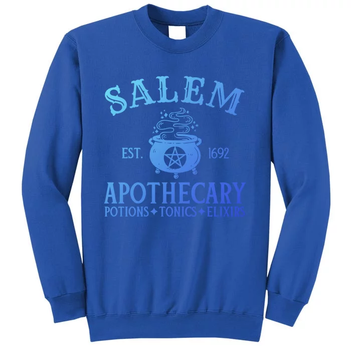 Salem Apothecary Witch Halloween Lazy Costume Gift Tall Sweatshirt