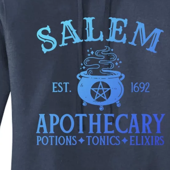 Salem Apothecary Witch Halloween Lazy Costume Gift Women's Pullover Hoodie