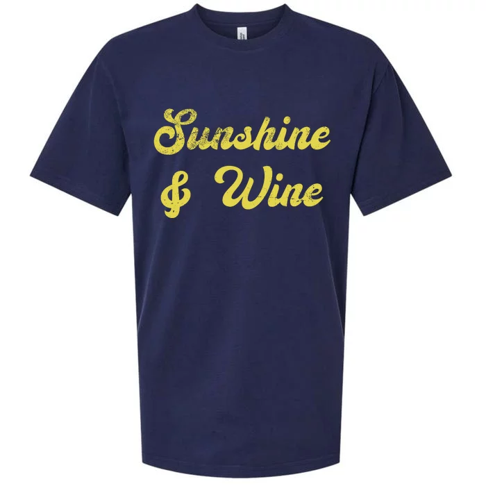 Sunshine And Wine Sueded Cloud Jersey T-Shirt