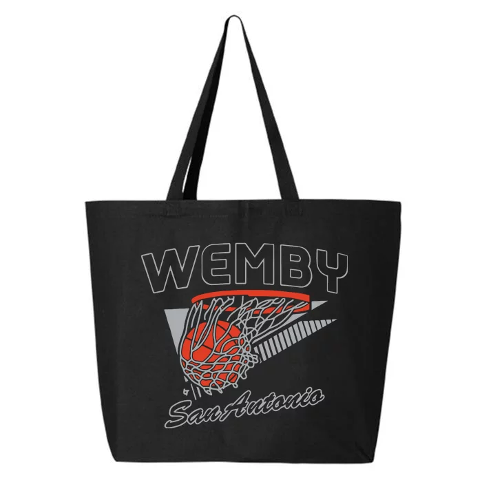 San Antonio Wemby Hoops 25L Jumbo Tote