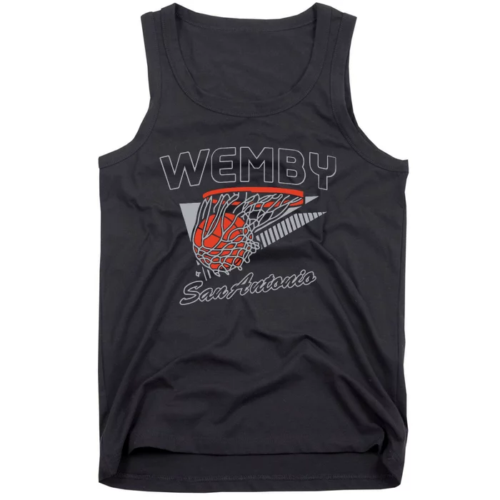 San Antonio Wemby Hoops Tank Top