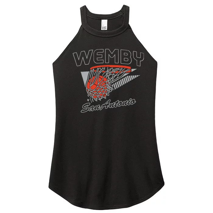 San Antonio Wemby Hoops Women’s Perfect Tri Rocker Tank