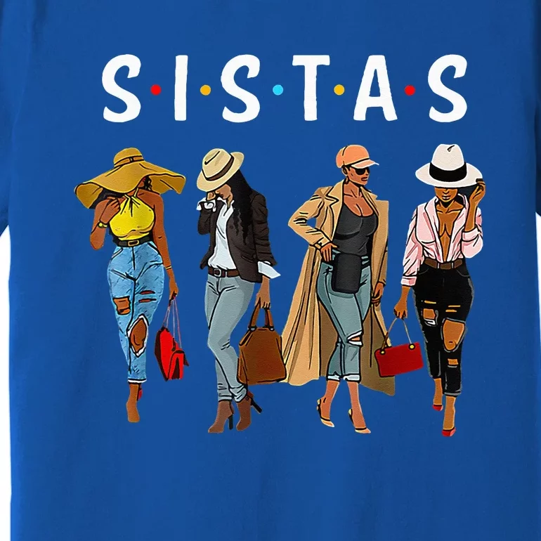 Sistas Afro Women Together Women Birthday Premium T-Shirt