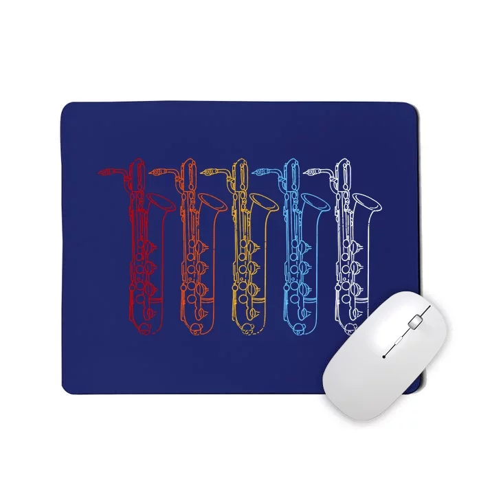 Saxophone Colors Mousepad