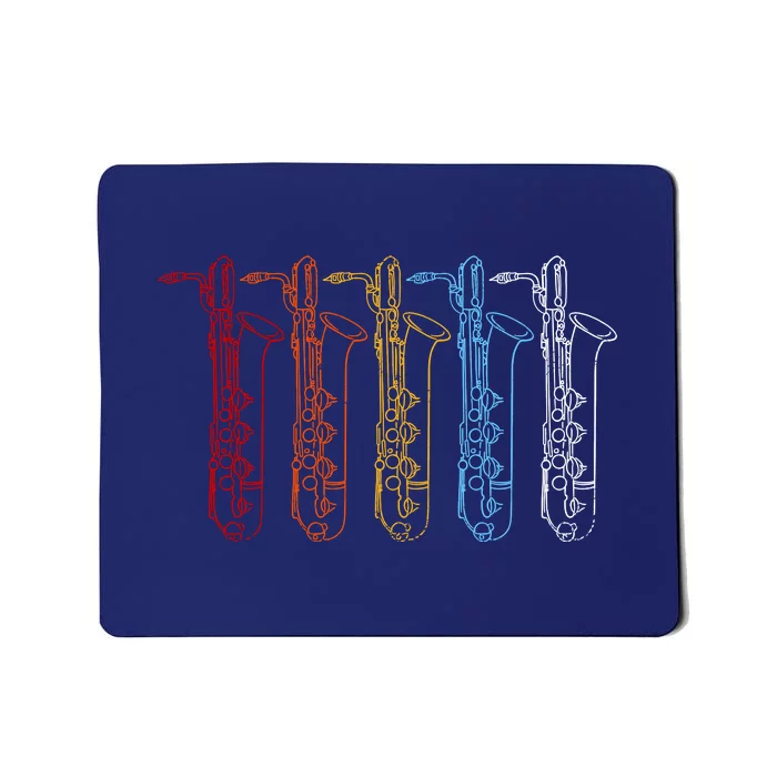 Saxophone Colors Mousepad