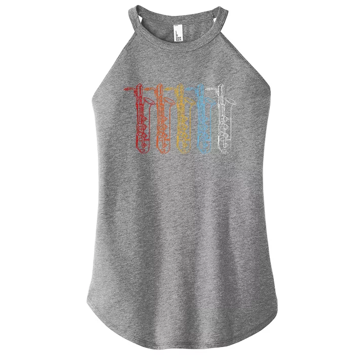 Saxophone Colors Women’s Perfect Tri Rocker Tank