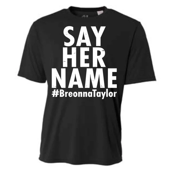 Say Her Name #Breonna Taylor BLM Cooling Performance Crew T-Shirt