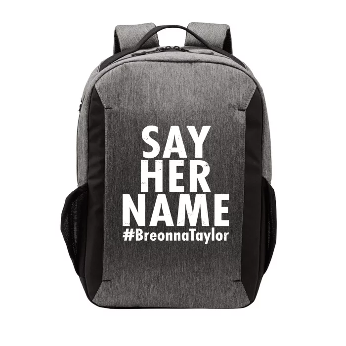 Say Her Name #Breonna Taylor BLM Vector Backpack