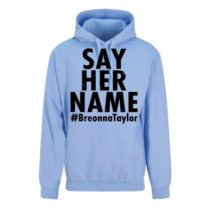 Say Her Name #Breonna Taylor BLM Unisex Surf Hoodie