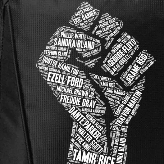 Say Their Names #BLACKLIVESMATTER City Backpack