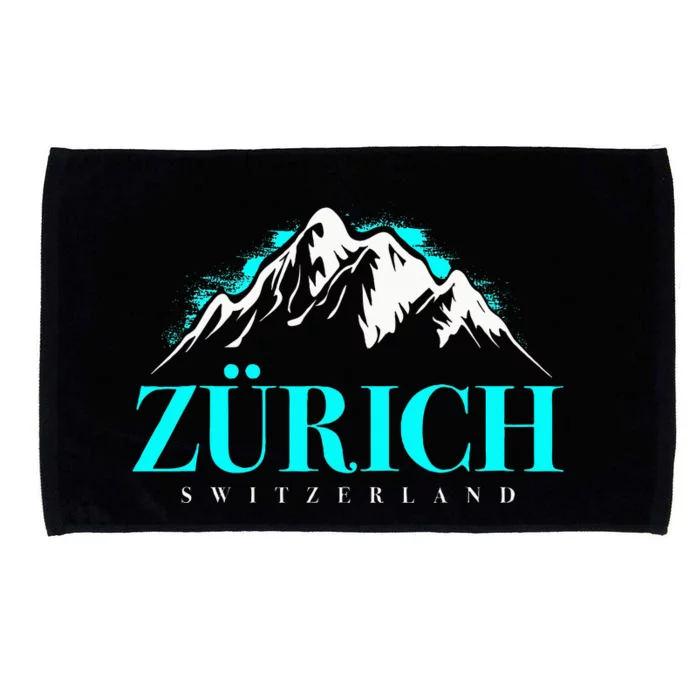 Swiss Alps Zurich Switzerland Microfiber Hand Towel