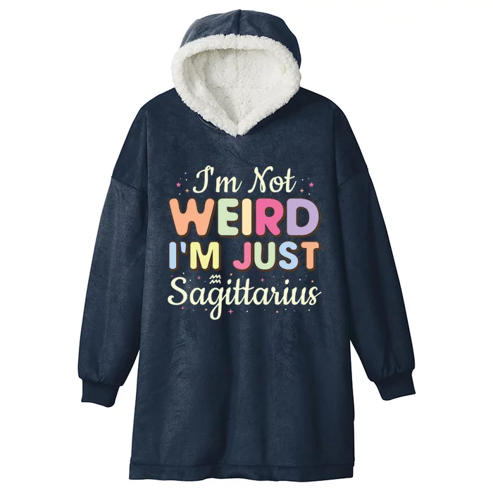 Sagittarius Astrology Zodiac Sign Horoscope Sagittarius Gift Hooded Wearable Blanket