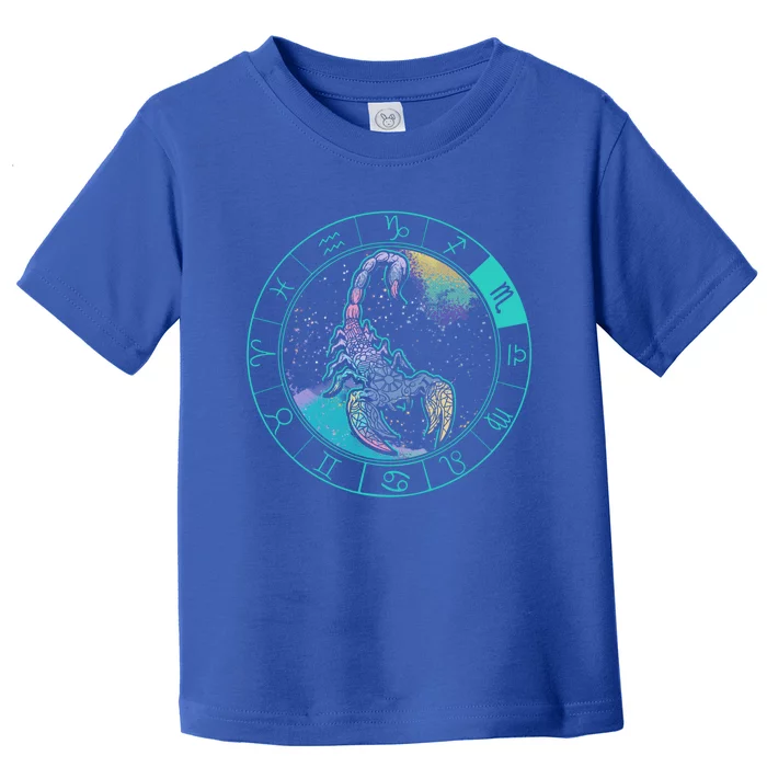 Scorpio Astrology Zodiac Horoscope Sign Gift Toddler T-Shirt