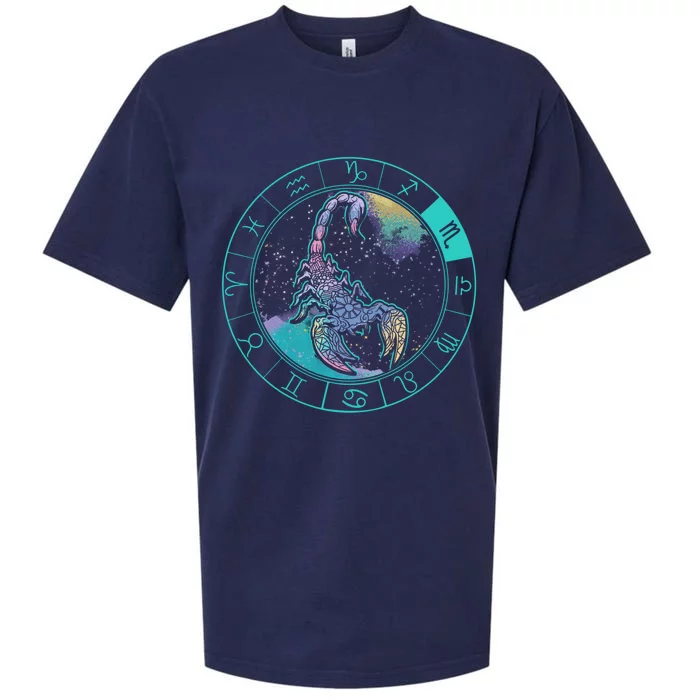 Scorpio Astrology Zodiac Horoscope Sign Gift Sueded Cloud Jersey T-Shirt