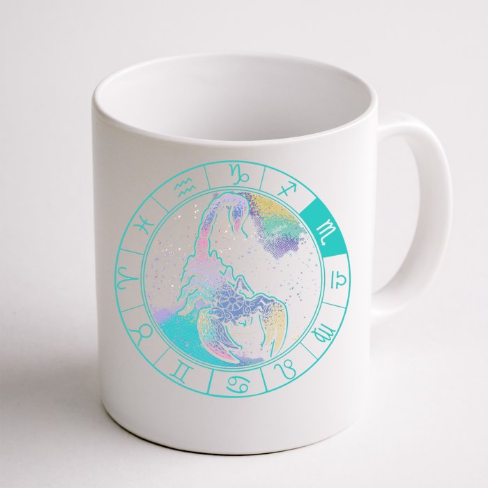 Scorpio Astrology Zodiac Horoscope Sign Gift Front & Back Coffee Mug