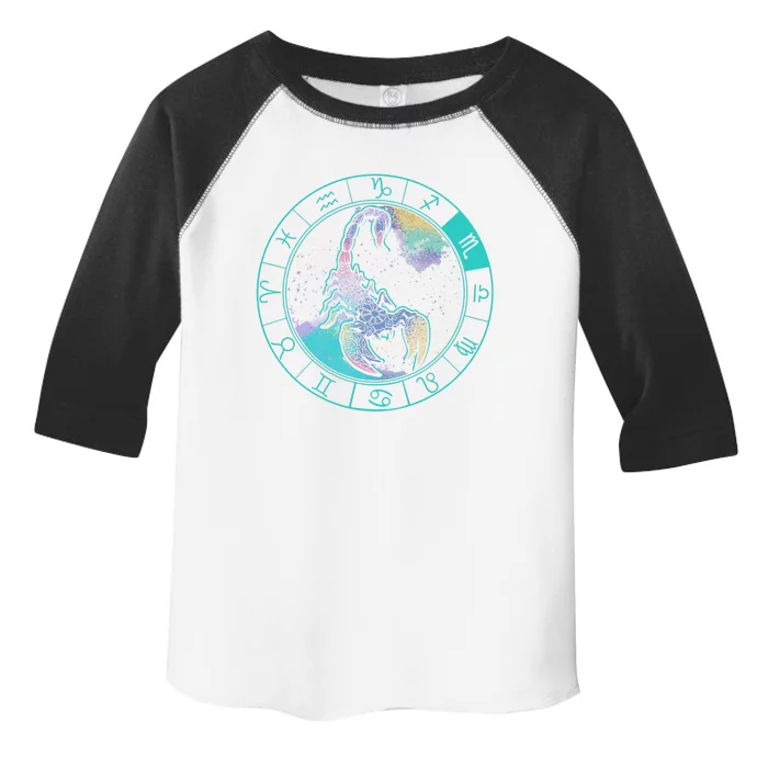 Scorpio Astrology Zodiac Horoscope Sign Gift Toddler Fine Jersey T-Shirt