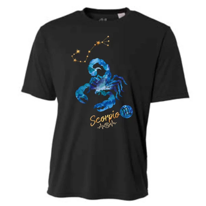 Scorpio Astrology Zodiac Scorpio Name Gift Cooling Performance Crew T-Shirt