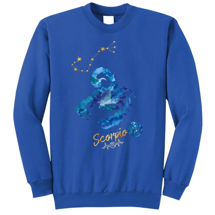 Scorpio Astrology Zodiac Scorpio Name Gift Tall Sweatshirt