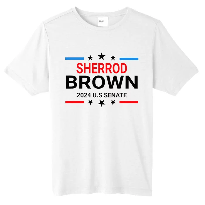 Sherrod Brown 2024 For Us Senate Ohio Oh Democrat Senator ChromaSoft Performance T-Shirt