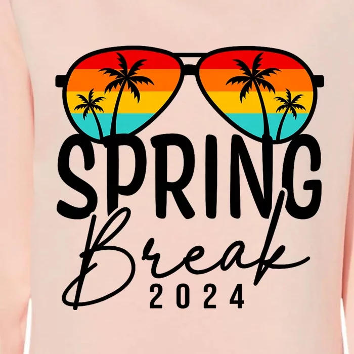 Spring Break 2024 Beach Week Group Vacation Matching Womens California Wash Sweatshirt