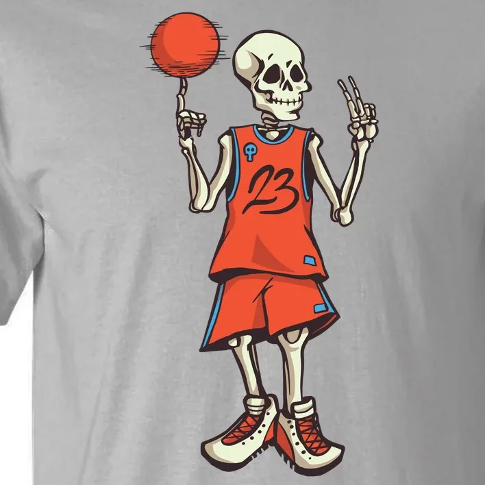 Skeleton Basketball Tall T-Shirt