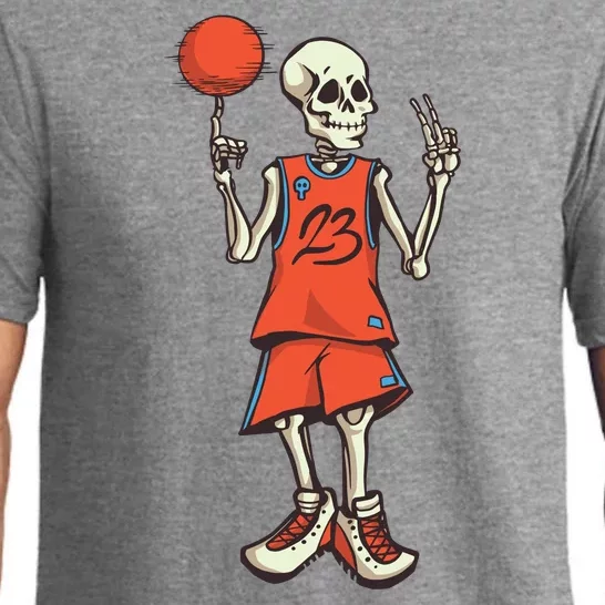 Skeleton Basketball Pajama Set