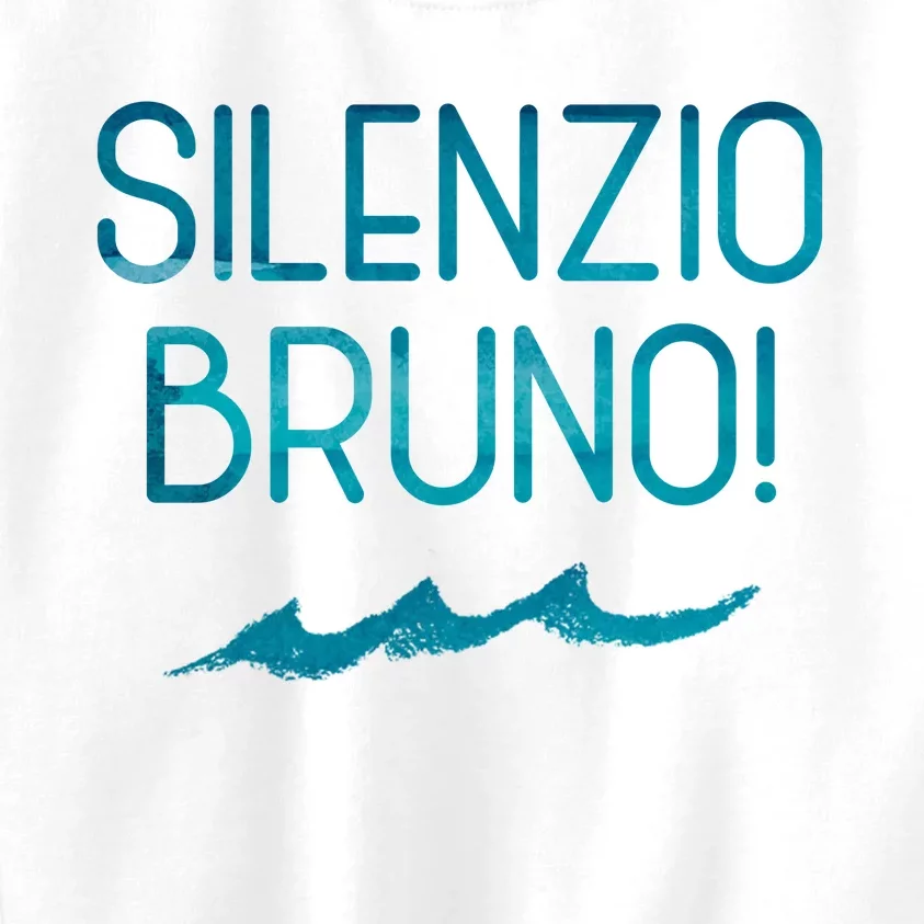 Silenzio Bruno! Kids Sweatshirt