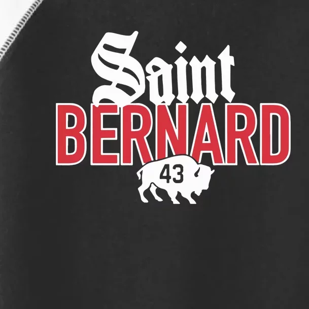 Saint Bernard 43 Toddler Fine Jersey T-Shirt