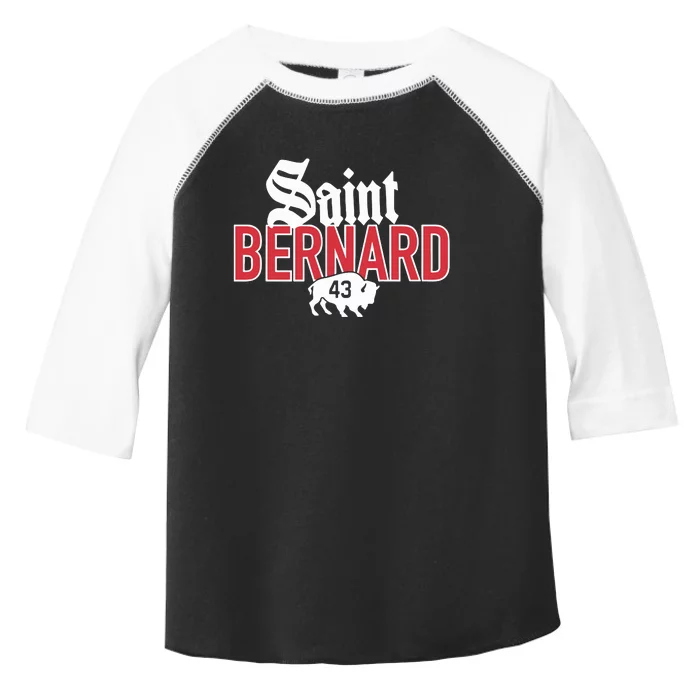 Saint Bernard 43 Toddler Fine Jersey T-Shirt