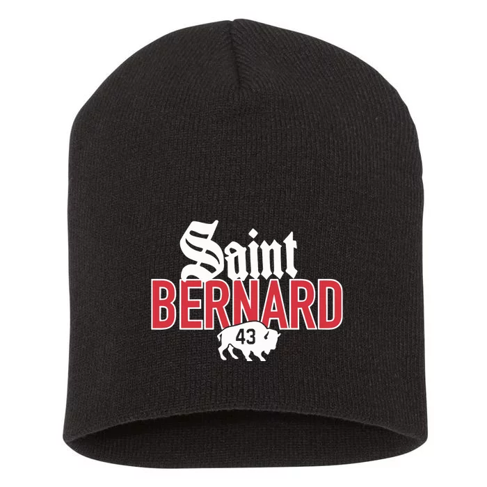 Saint Bernard 43 Short Acrylic Beanie