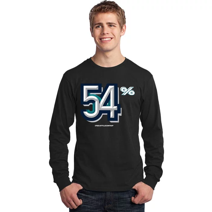 Seattle Baseball 54 Tall Long Sleeve T-Shirt