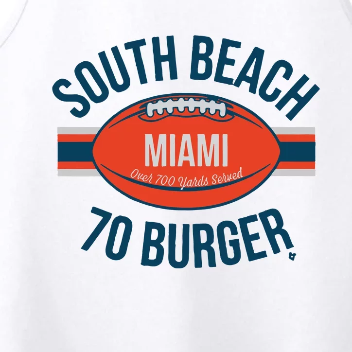 South Beach 70 Burger Performance Tank