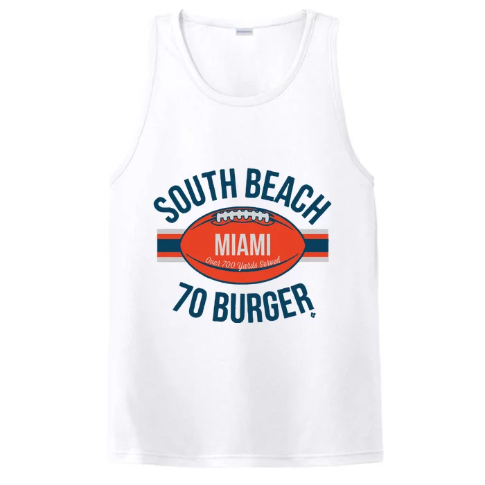 South Beach 70 Burger Performance Tank