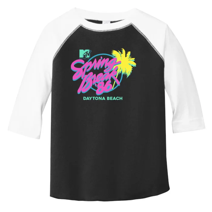 Spring Break 86 Daytona Beach Toddler Fine Jersey T-Shirt