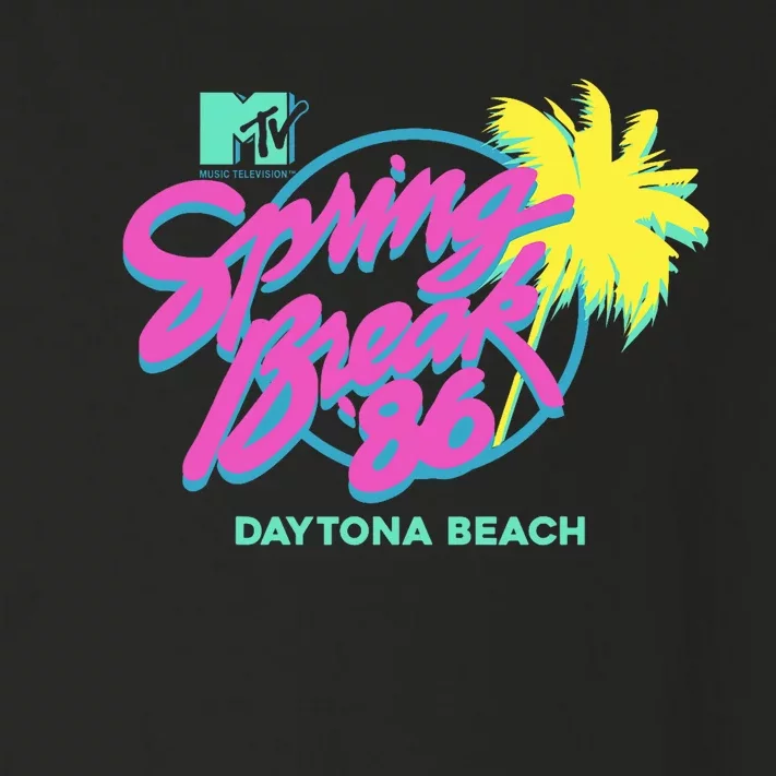 Spring Break 86 Daytona Beach Toddler Long Sleeve Shirt