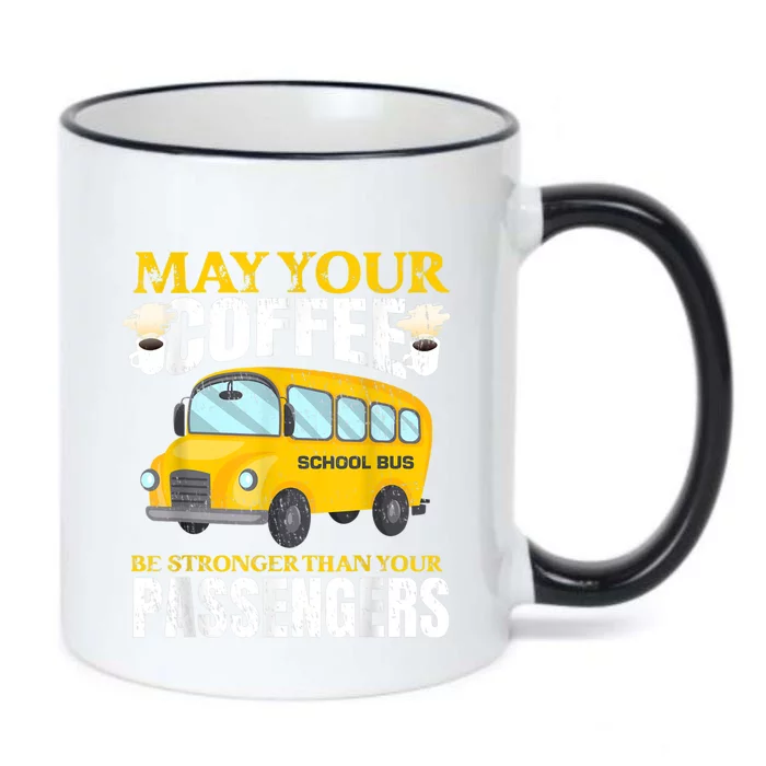 School Bus Apparel For A School Bus Driver Black Color Changing Mug