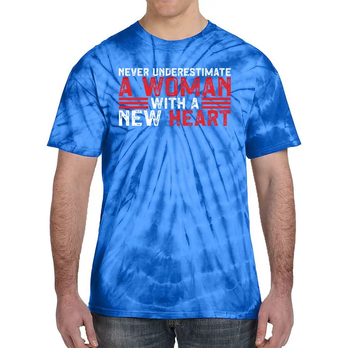 Survivor Bypass A With A New Heart Open Heart Surgery Gift Tie-Dye T-Shirt