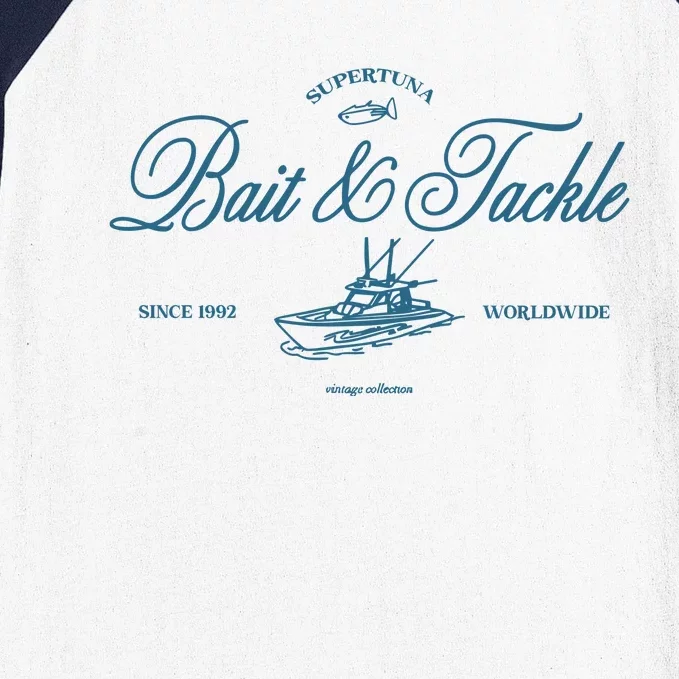 Supertuna Bait And Tackle Baseball Sleeve Shirt