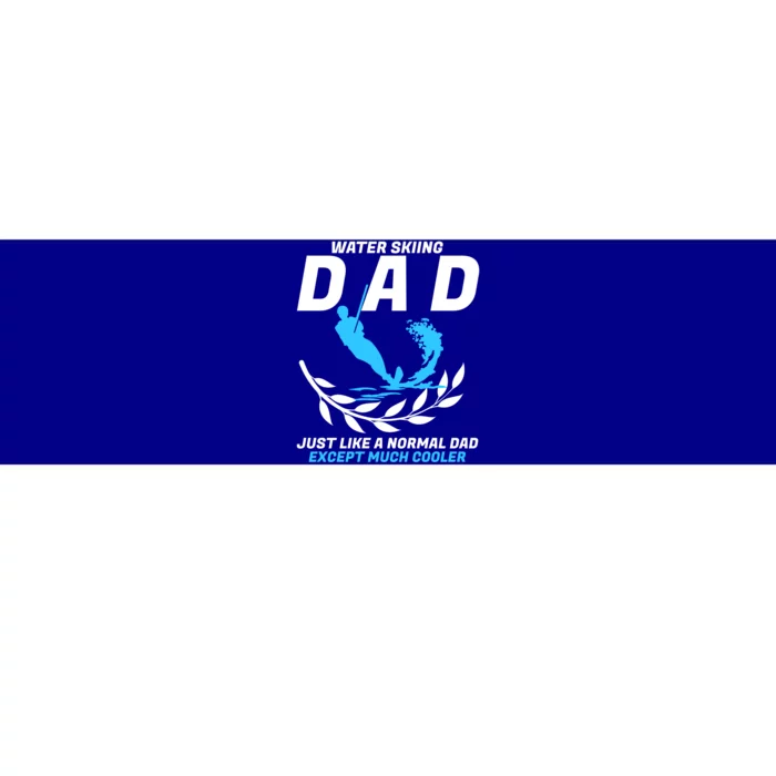 Sports Beach Athletes Wave Lover Water Skiing Dad Gift Bumper Sticker