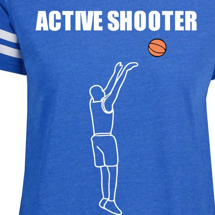 Summerhays Bros Active Shooter Enza Ladies Jersey Football T-Shirt