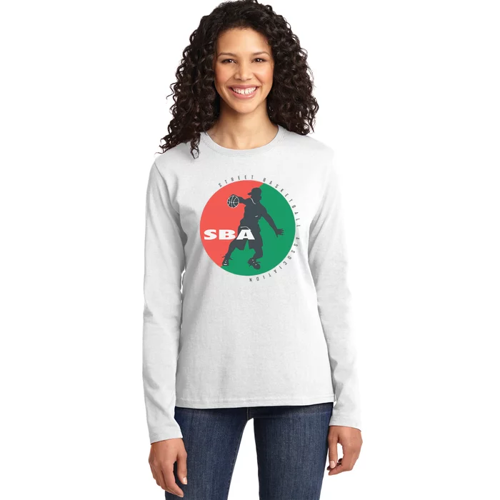 Street Basketball Association Ladies Long Sleeve Shirt