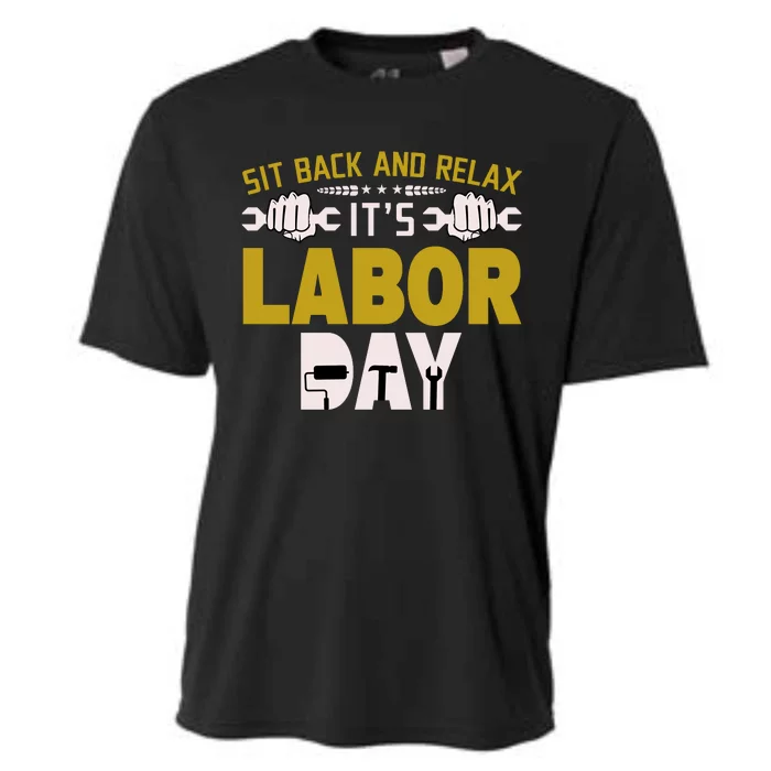 Sit Back And Relax Labor Day Celebration Cooling Performance Crew T-Shirt