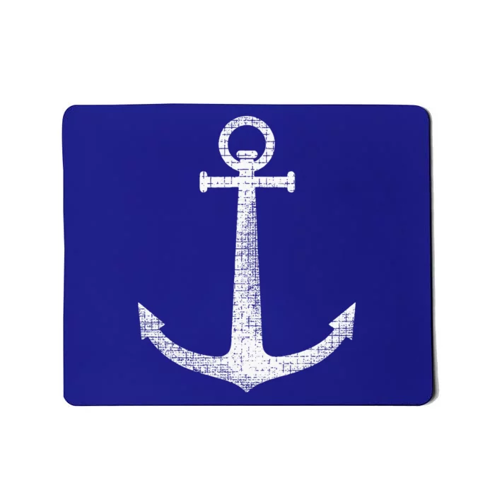 Sailing Boat Anchor Mousepad