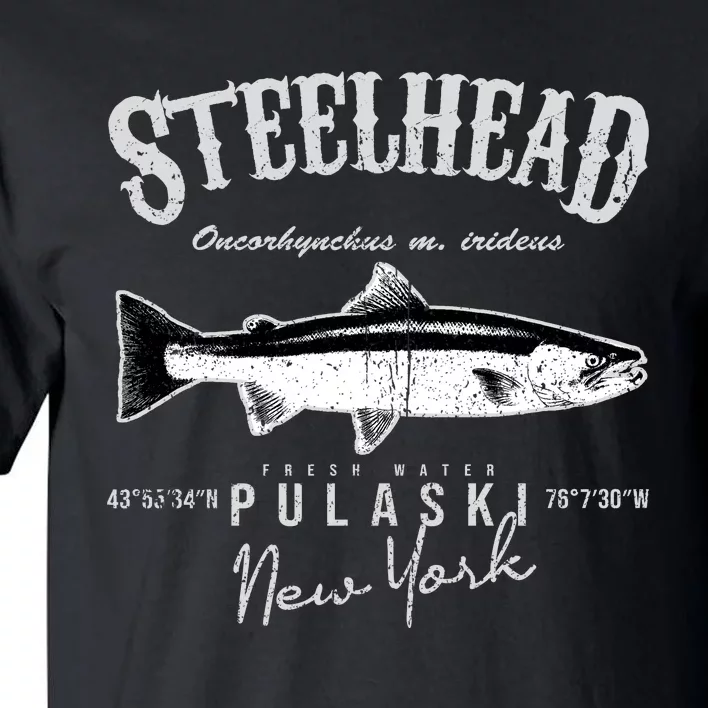 Steelhead Bass At Pulaski New York Tall T-Shirt