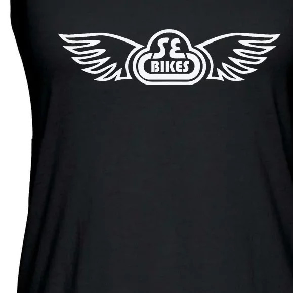 Se Bikes Baby White Wing Ladies Essential Flowy Tank