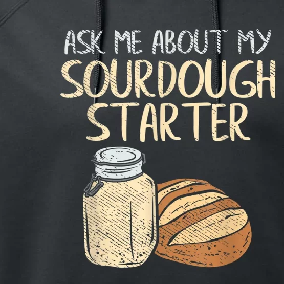 Sourdough Bread Baker Performance Fleece Hoodie